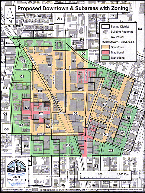 Downtown map